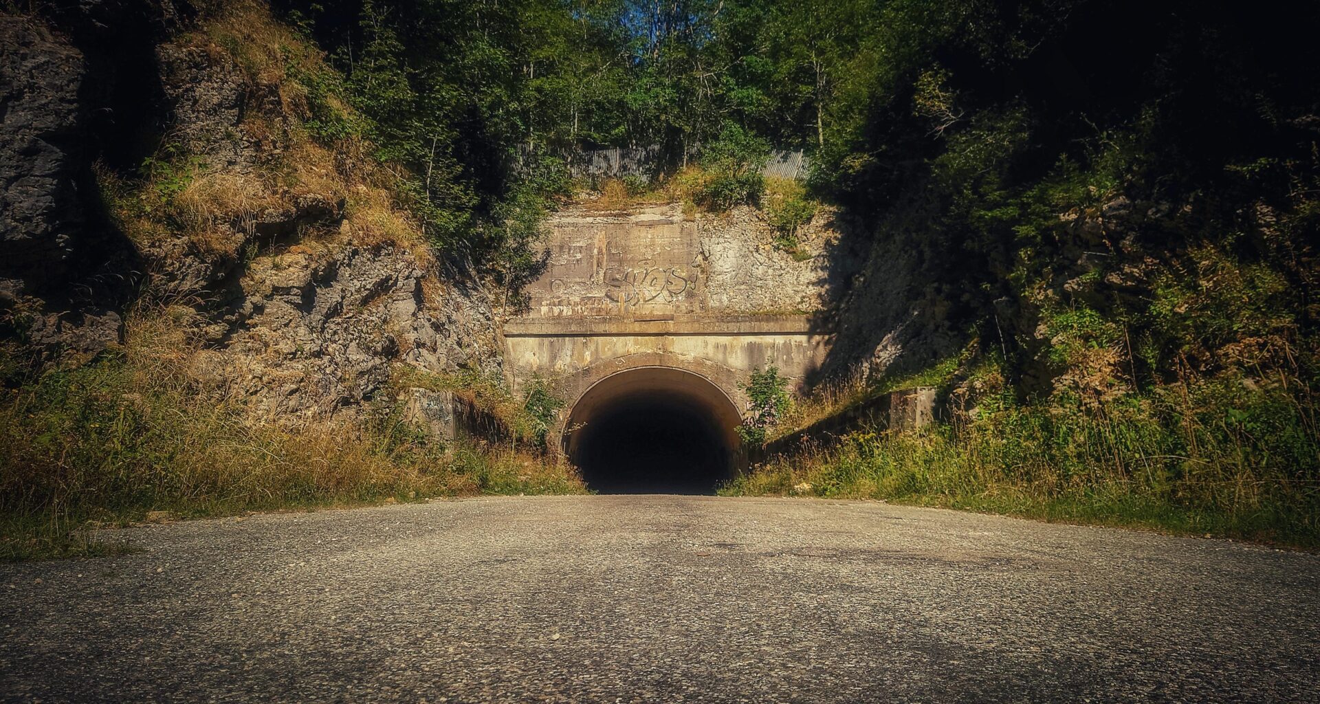 Abandoned Tunnel in the French Alps (video in comments)