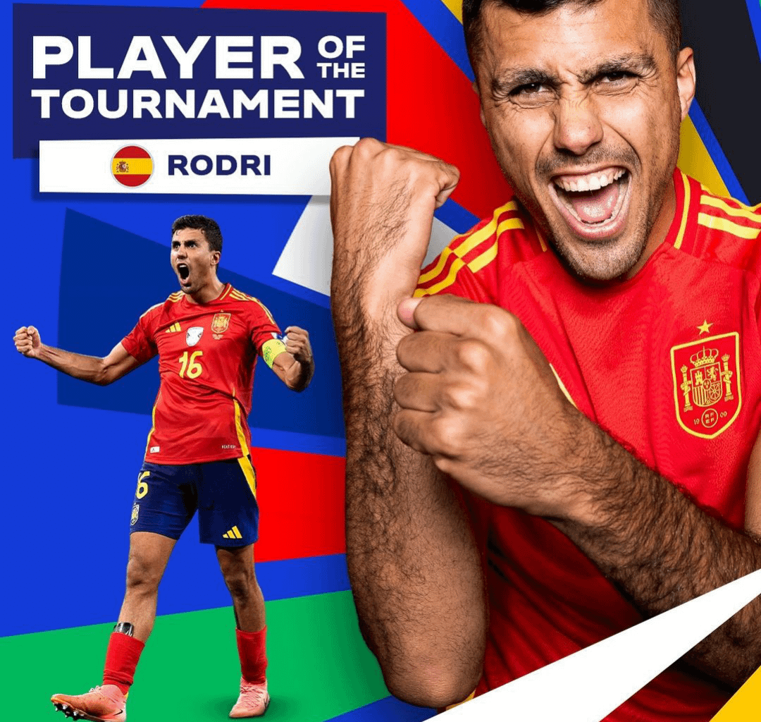 Pep's system player is getting exposed at the euros. Soon to be ballon d'or winner
