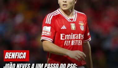 BREAKING: João Neves is very close to joining PSG. Negotiations have progressed in recent hours: PSG’s offer is not higher than € 70M but Benfica are asking for a bit more as PSG won’t pay € 120M.    João Neves prefers to join PSG over Manchester United. @Record_Portugal