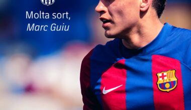 OFFICIAL: Marc Guiu leaves Barcelona Atletic