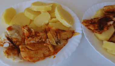 Hake Filettes with a Garlic and Paprika Sauce
