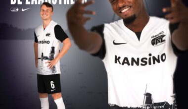 AZ's new away shirt for the 2024/25 season featuring tribute to De Zaanstreek.