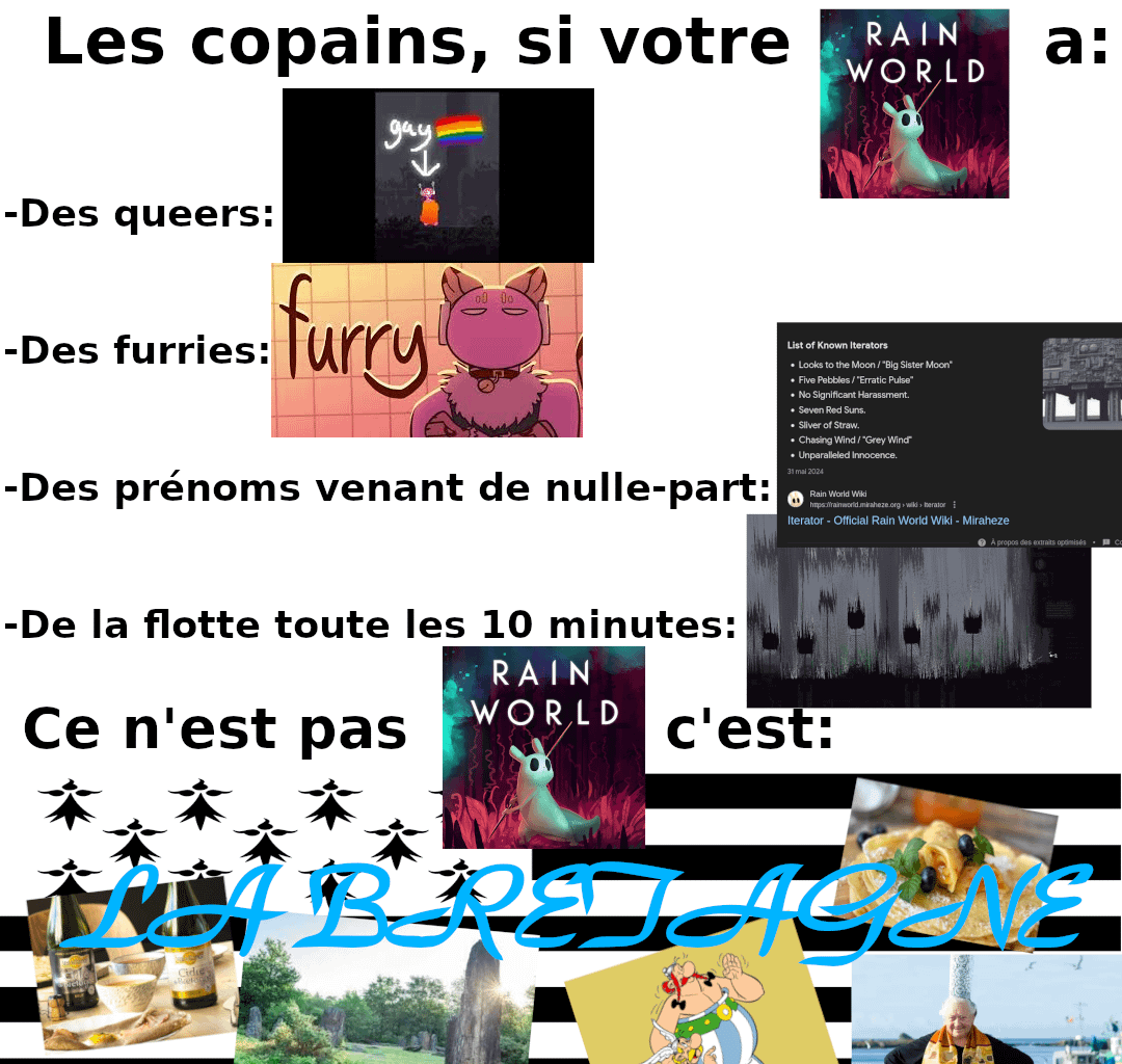 Si ça dégénère, je sais où je vais (essayer d') aller