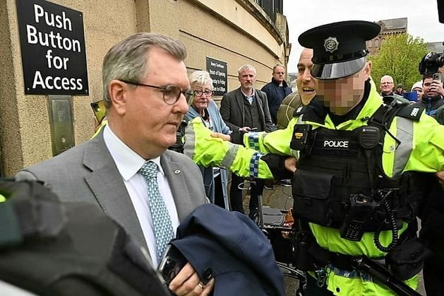 Jeffrey Donaldson facing more historical sex charges when he appears in Newry courthouse on July 3
