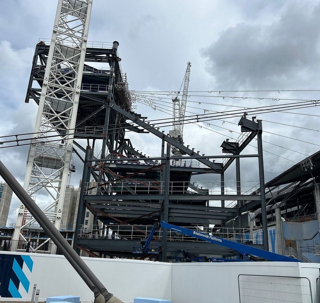 Etihad construction underway