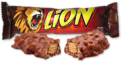 Kopija/imitacija Lion čokolade.