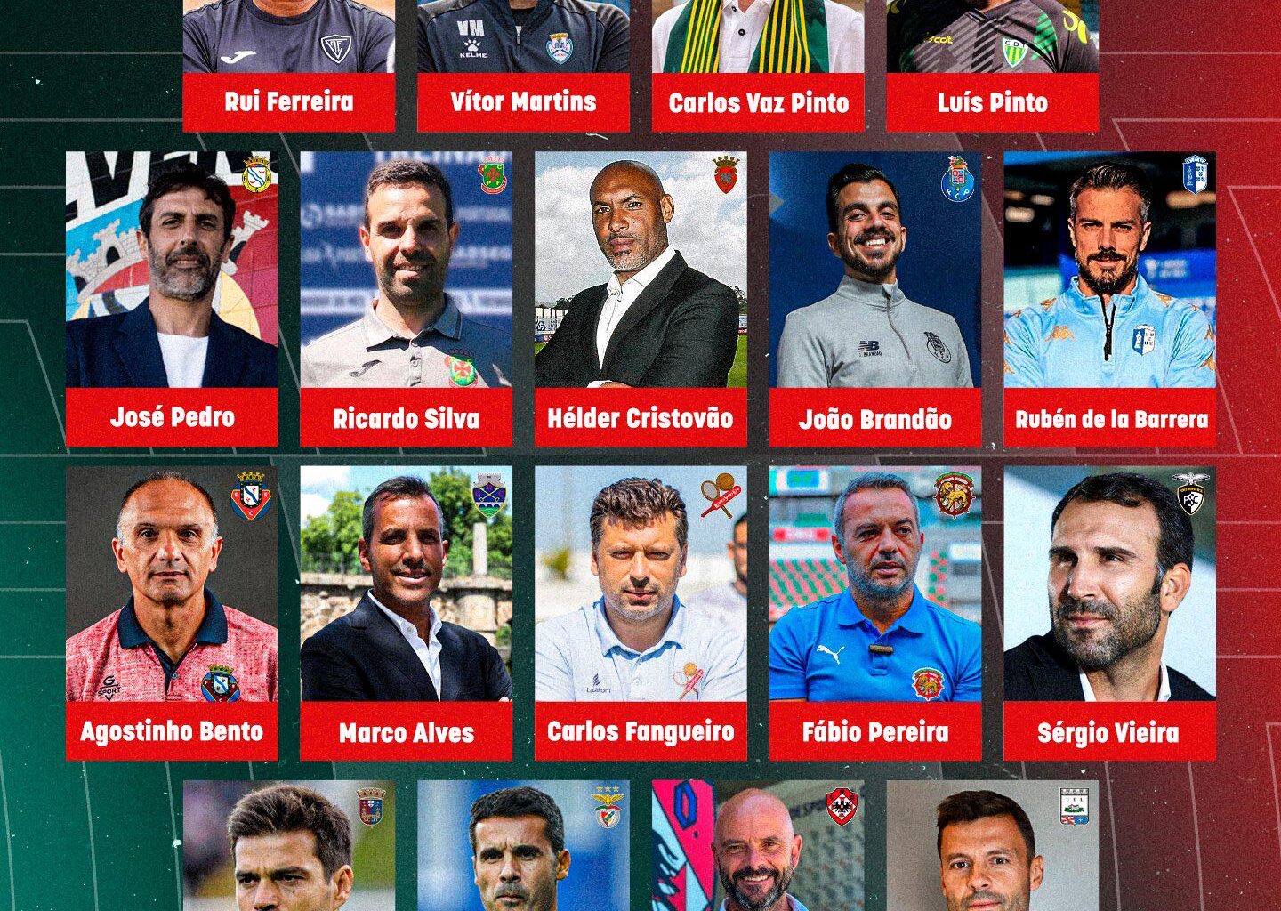 Treinadores da Segunda Liga 24/25