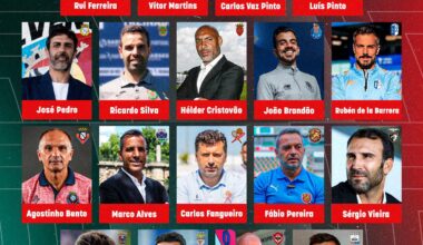 Treinadores da Segunda Liga 24/25