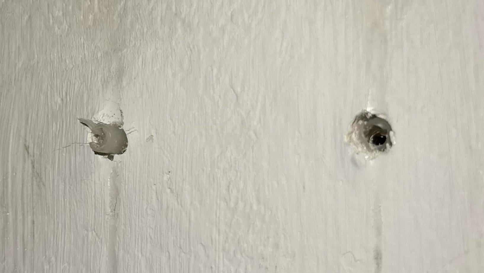 Moving out: should I remove wall anchors or just fill them with white paste?
