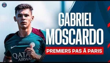 [PSG on Youtube] Gabriel Moscardo's first week as a parisian. (I'm surprised by how good he already speaks french!)