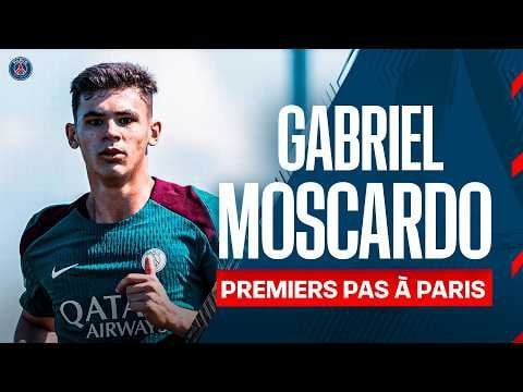 [PSG on Youtube] Gabriel Moscardo's first week as a parisian. (I'm surprised by how good he already speaks french!)