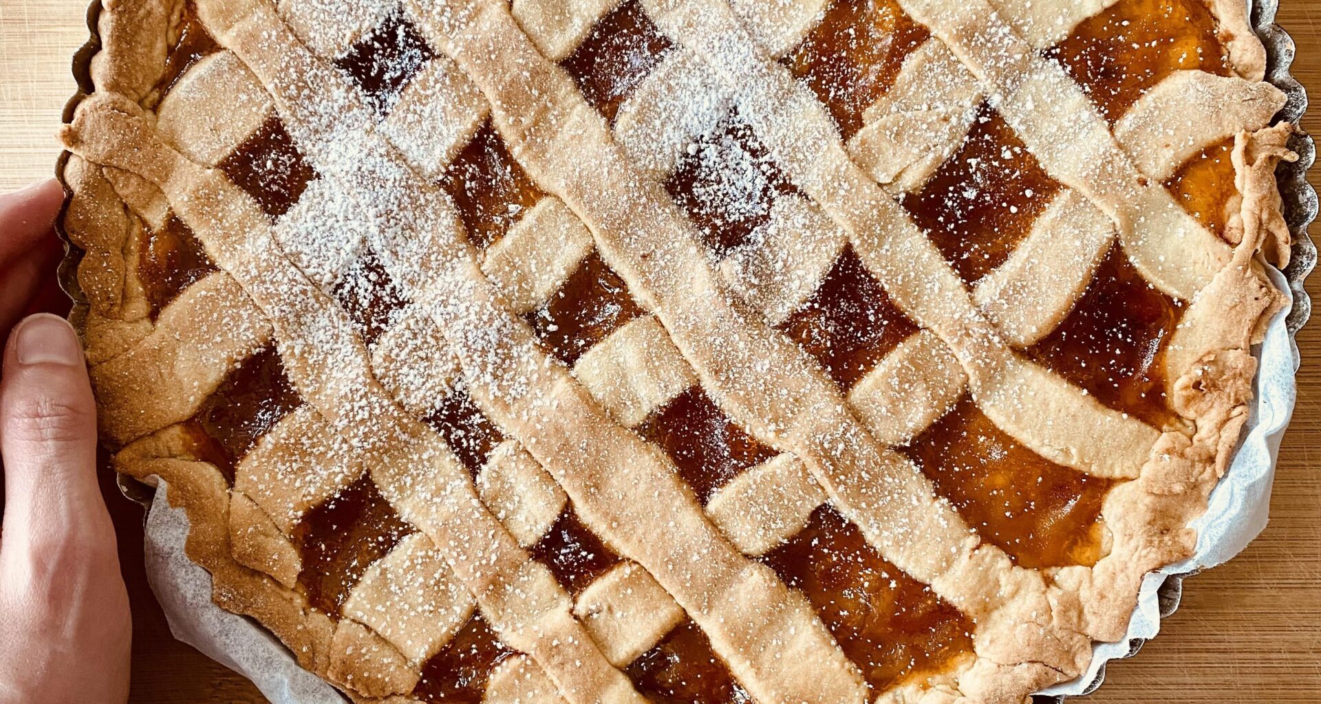 Italian Jam Tart 🍑