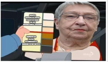 Plus de double standard au RN que de mentons sur cette dame et ca c'est un exploit