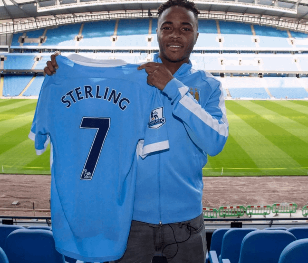 On This Day: Manchester City signed Raheem Sterling in [2015]...