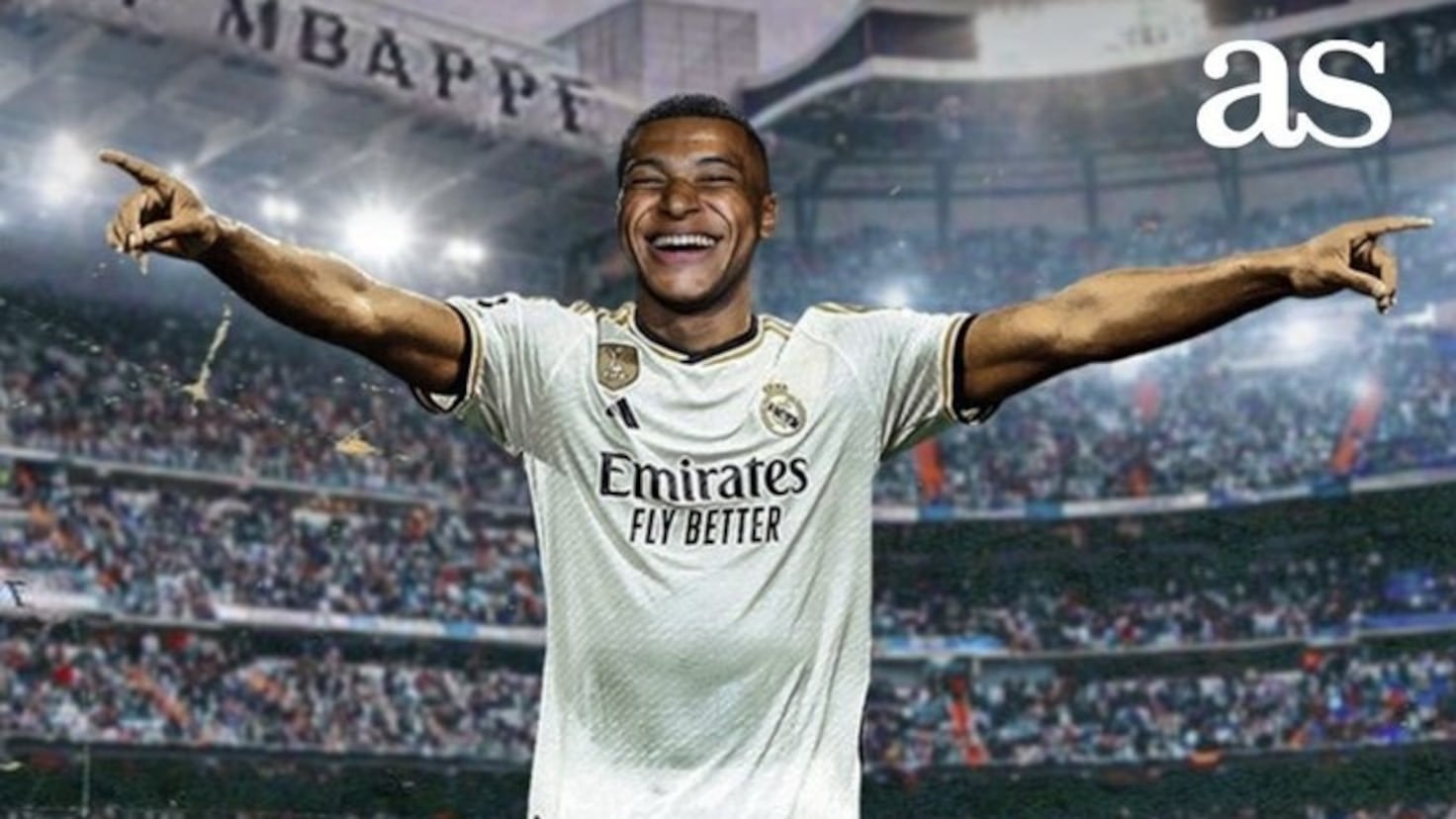 AS: Así será la presentación galáctica de Mbappé: música en directo, aforo, fecha, horario... | El 16 de julio se llenará el Bernabéu con 80.000 fans para asistir a su estreno. Entrará de blanco y con el ‘9′. Habrá juego de luces y fuegos artificiales