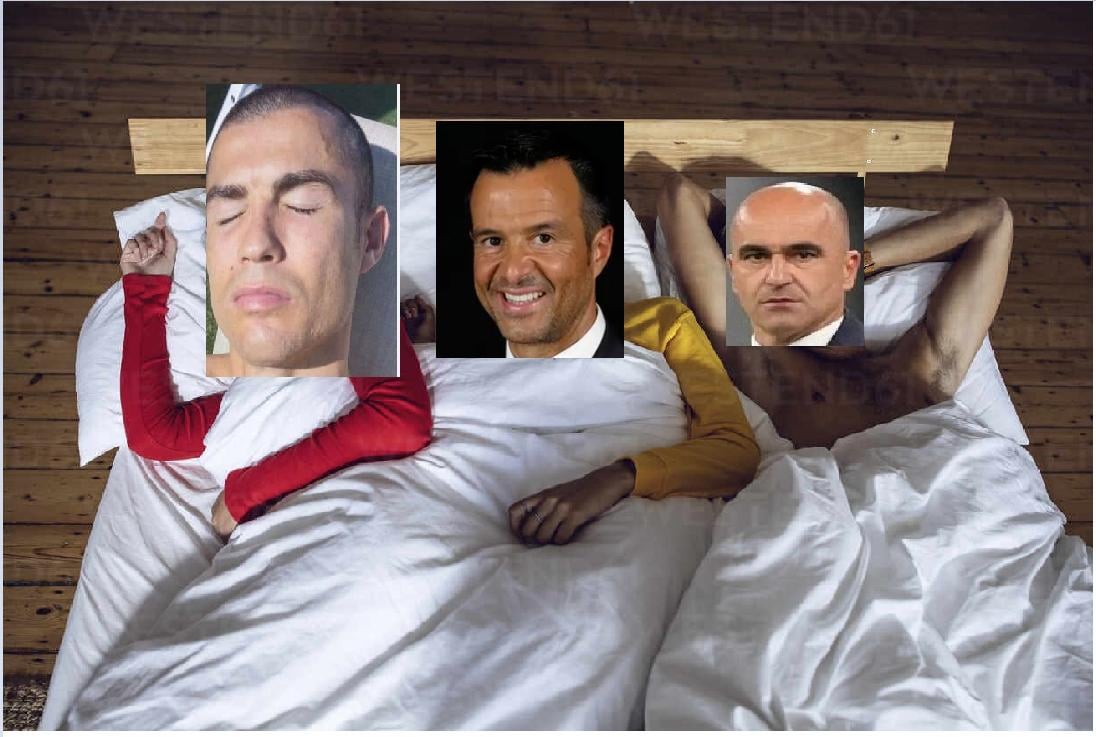 Foto adquirida no Hotel da Seleção após a derrota com a França