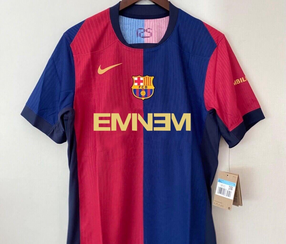 Barça’s 24/25 kit with Eminem… we need this