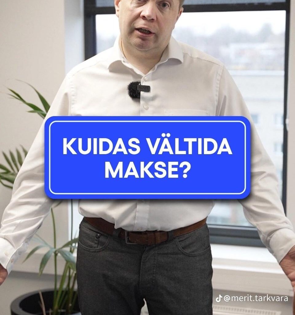 Kuidas vältida makse
