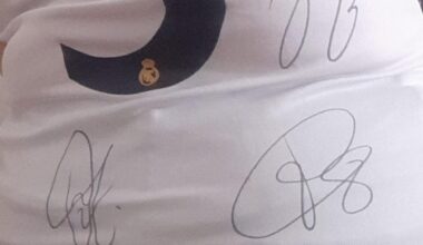 Whose signatures are those ? Made in the last champions.