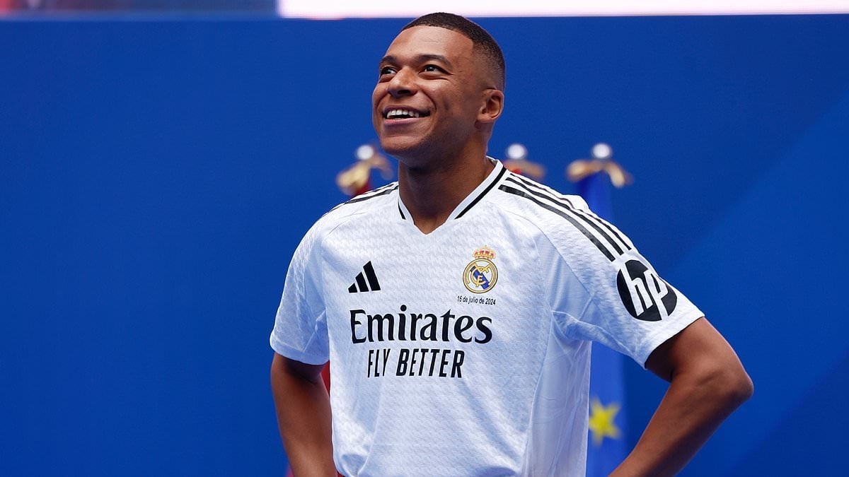 Kylian Mbappe 'set to land a brand new £164,000 BMW as part of his Real Madrid signing', with the Frenchman and his team-mates benefitting from Los Blancos' sponsorship deal with the German manufacturer