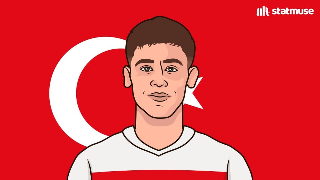 Arda Güler is the only teenager with both a goal and assist at Euro 2024.