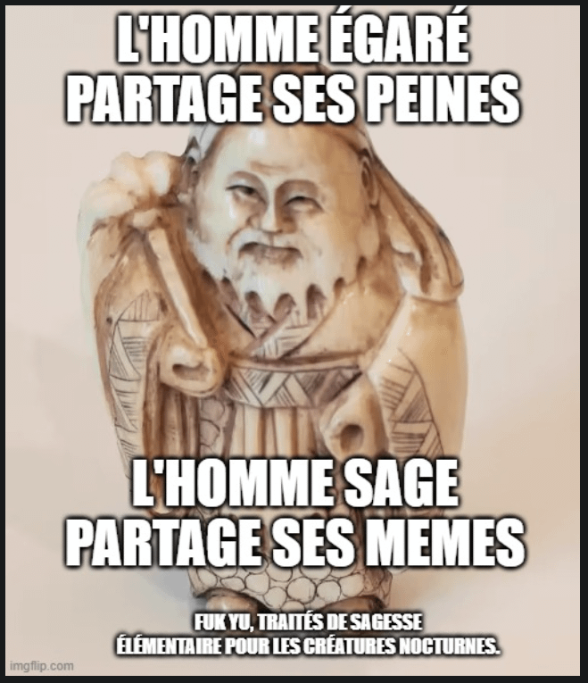 En ces temps troublés...