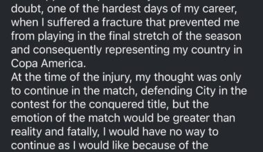 Ederson clarifying fake rumours. The amount of fabricated “articles” this summer already has been a joke.
