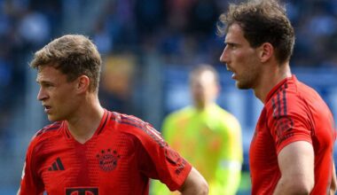 Eberl: "Bei Leon ist es so, dass wir mit den Spielern sehr offen sprechen. Das tue ich nicht in der Öffentlichkeit, das habt ihr schon gemerkt, dass ich da weniger kommunikativ bin. Die Konkurrenzsituation im Mittelfeld wird extrem groß werden, da muss jeder Spieler für sich entscheiden."