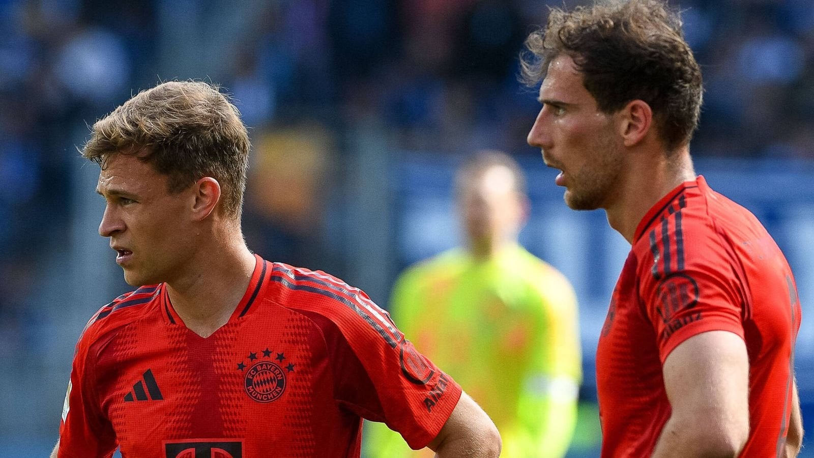 Eberl: "Bei Leon ist es so, dass wir mit den Spielern sehr offen sprechen. Das tue ich nicht in der Öffentlichkeit, das habt ihr schon gemerkt, dass ich da weniger kommunikativ bin. Die Konkurrenzsituation im Mittelfeld wird extrem groß werden, da muss jeder Spieler für sich entscheiden."