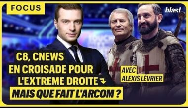 "C8, CNEWS EN CROISADE POUR L'EXTRÊME DROITE : MAIS QUE FAIT L'ARCOM ?"