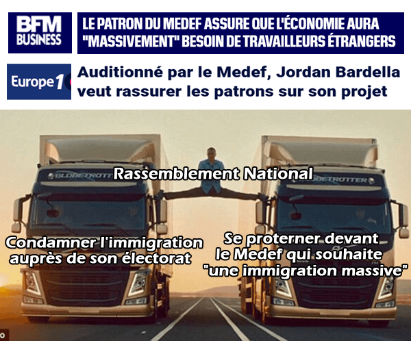 Toute l'hypocrisie du RN
