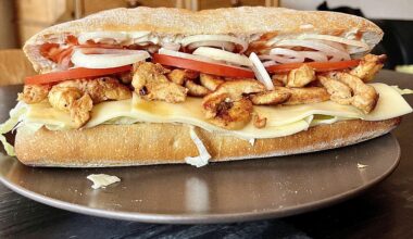 Chicken sandwich