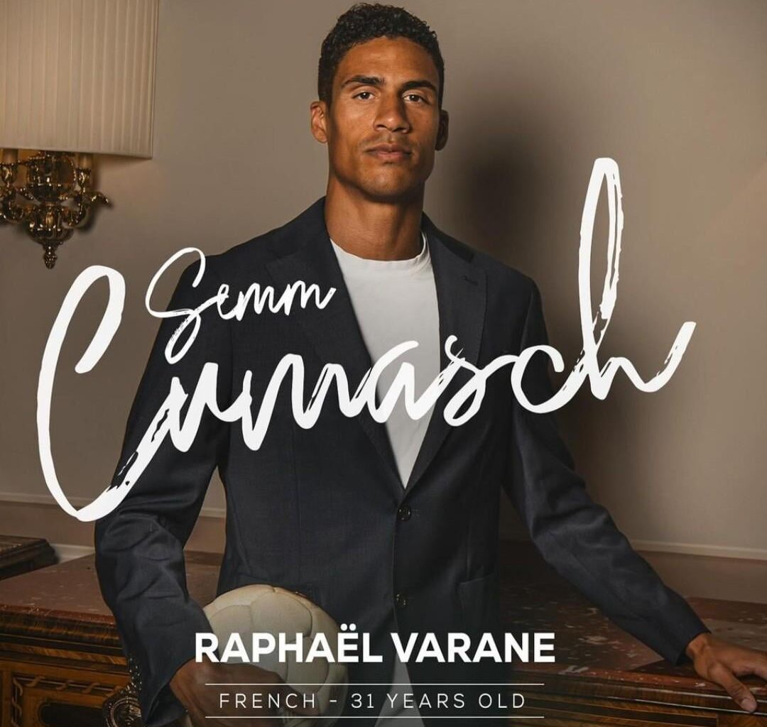 Here we go!! Varane's a new Como player