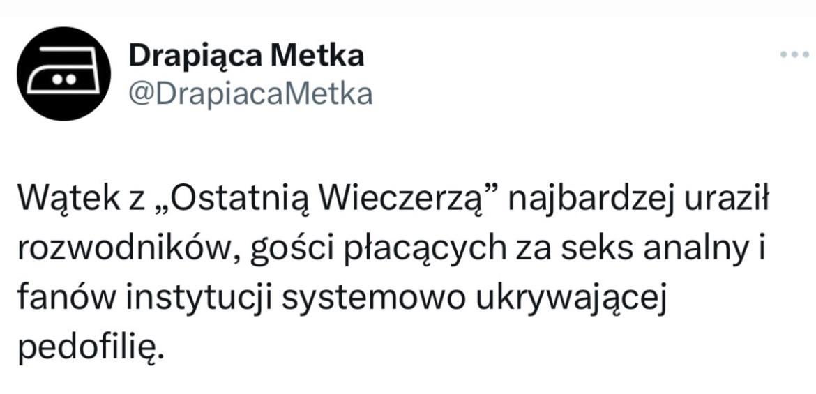 Kogo uraziła olimpijska "Ostatnia Wieczerza"?