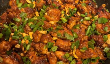 Crispy Sesame Chicken with a Sticky Asian Sauce