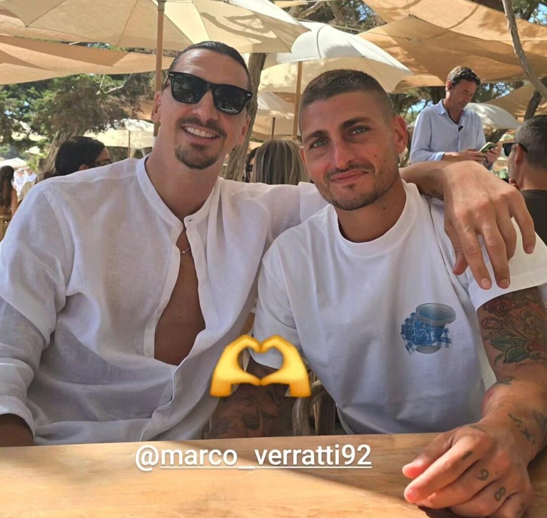 It's nice to see that Zlatan and Marco remained friends !
