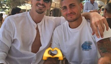 It's nice to see that Zlatan and Marco remained friends !