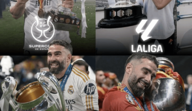 Dani Carvajal this season:

• Champions League winner
• EURO winner
• La Liga winner
• Spanish Super Cup winner
• UCL final goal
• UCL final MOTM
• 7 goals and 6 assists for club & country
