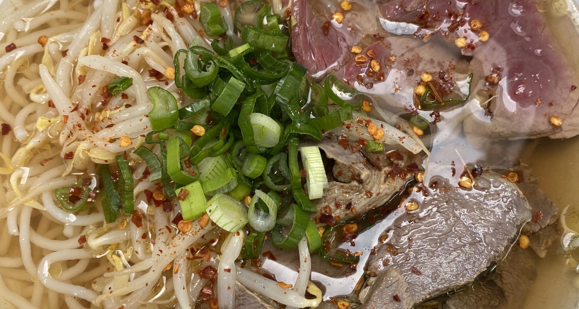 Phở vietnamien au bœuf