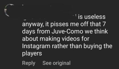 Do these kind of comments bother anyone else? People seem to think Giuntoli is the one recording and editing the videos. Or the 3 minutes players spend being in the video will significantly effect them on pitch.
