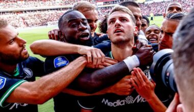 Feyenoord wint Johan Cruijff Schaal tegen PSV na 4-4 spektakelstuk met penalty's