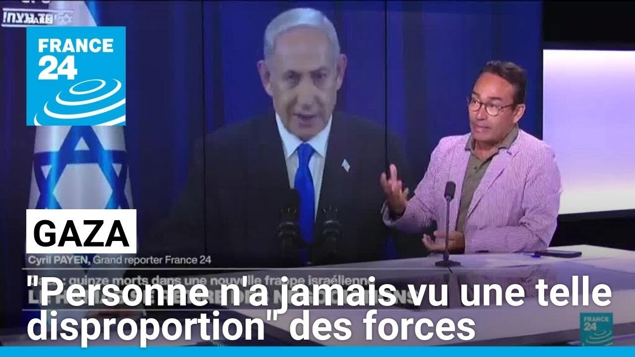 Gaza : "personne n'a jamais vu une telle disproportion" dans les forces employées sur le terrain