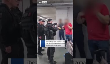 New video of Manchester Airport incident