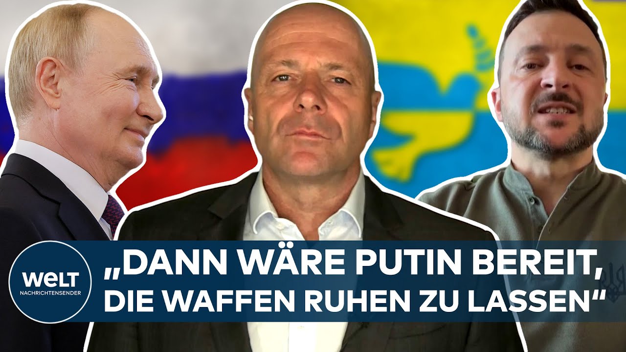 UKRAINE-KRIEG: Frieden durch Gebietsabtretungen? Das sind Putins knallharte Bedingungen an Ukraine