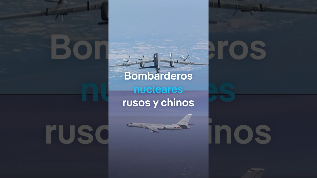 Rusia y China realizan patrullas conjuntas con sus bombarderos nucleares cerca de Alaska
