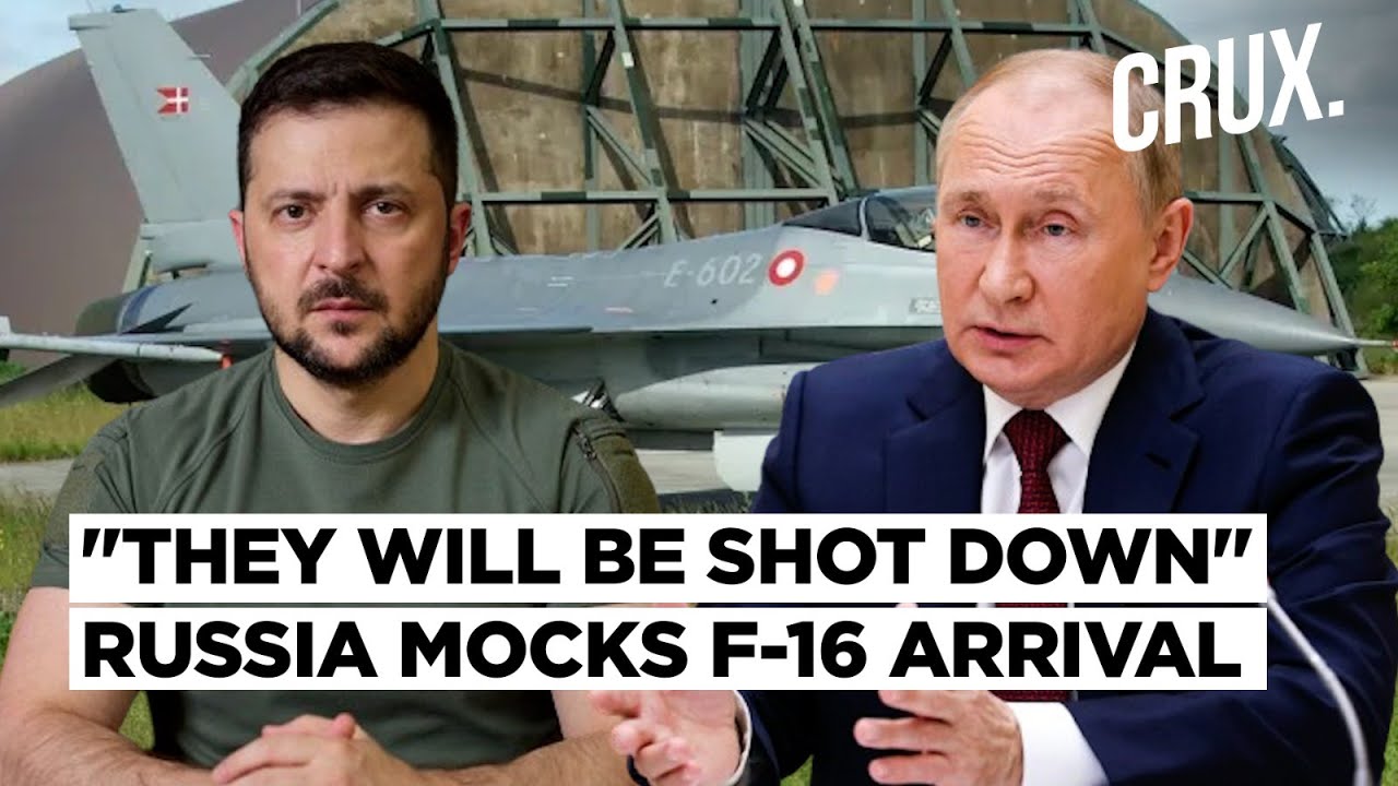 Ukraine Can Fly Only 3 F-16s From First Batch, Russia Says Jets "No Silver Bullet, Will Be Downed"
