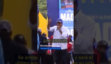 Maduro amenaza a la prensa internacional y dice que son “sicarios de la mentira”.