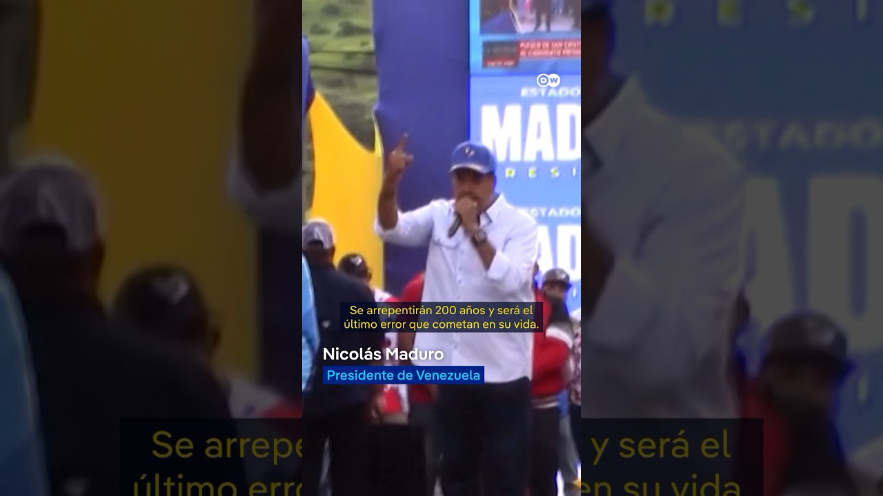 Maduro amenaza a la prensa internacional y dice que son “sicarios de la mentira”.