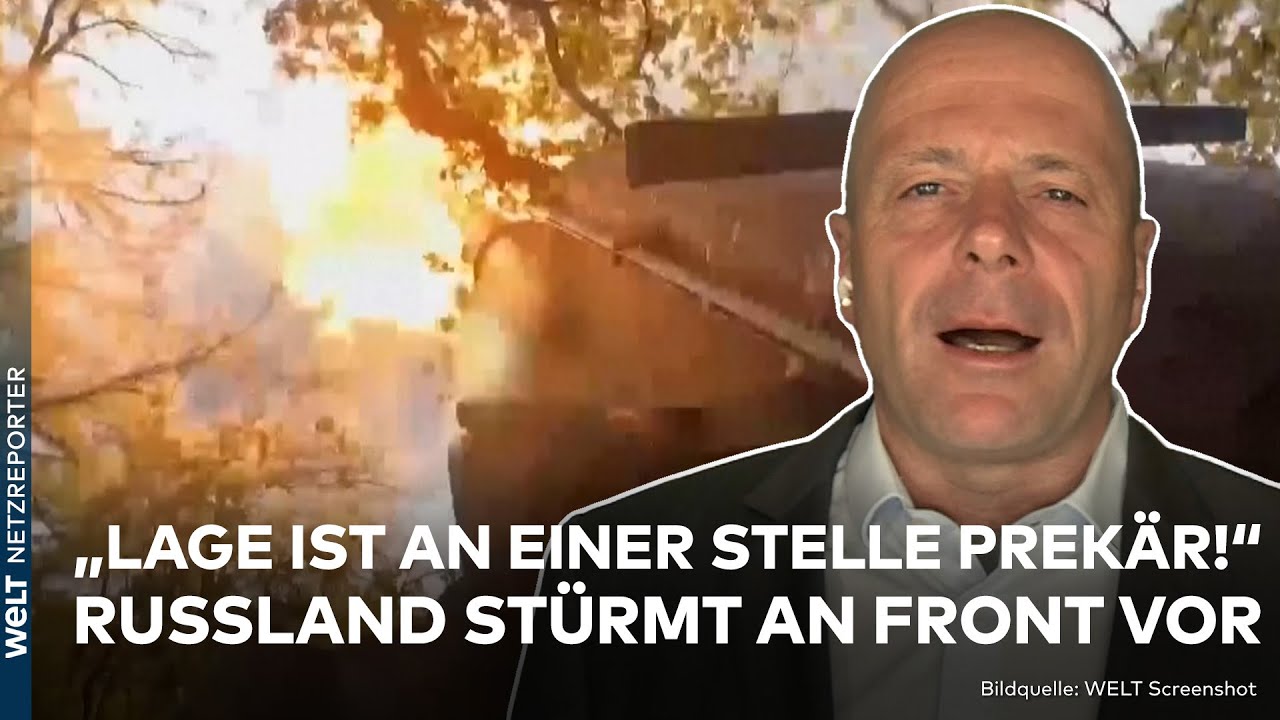 PUTINS KRIEG: "Extrem prekär!" Fällt der Donbass? Russland macht massiven Druck an Front in Ukraine