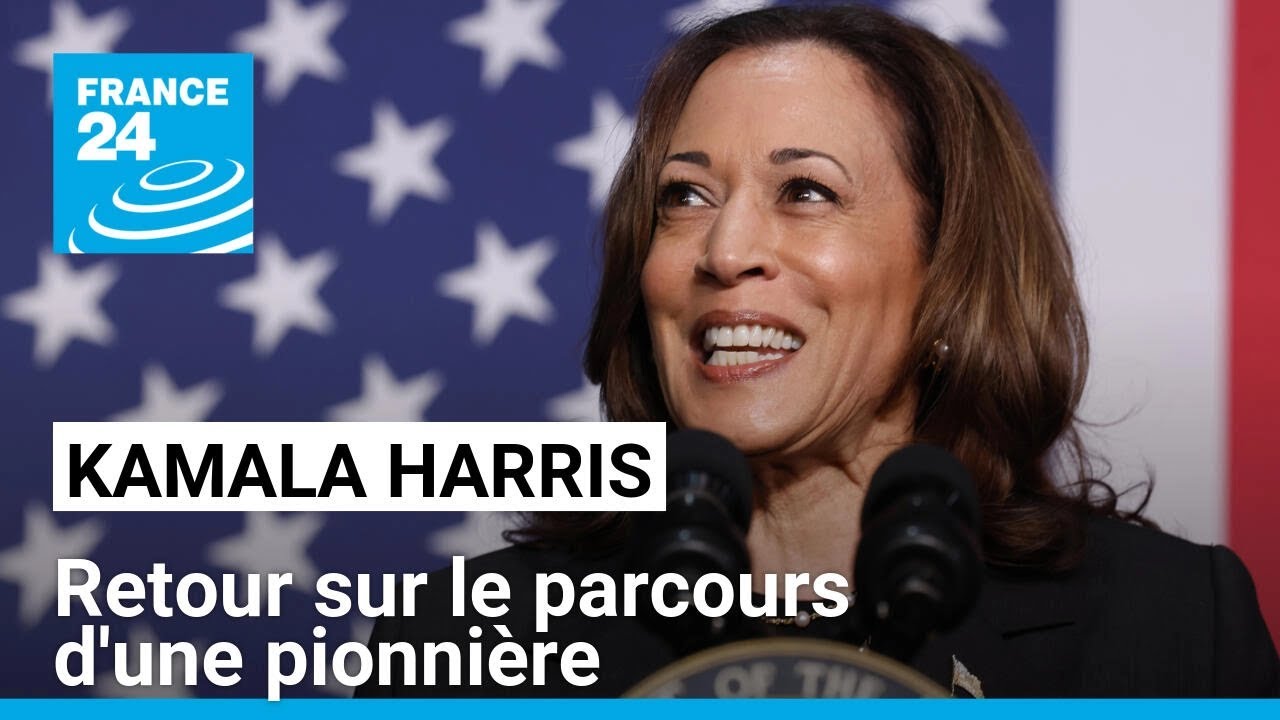 Kamala Harris, une pionnière à l'assaut de l'investiture démocrate • FRANCE 24